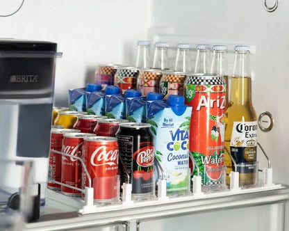 Self-pushing Soda Can Dispenser